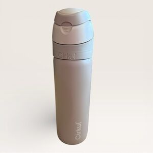 Cirkul 26oz StrawSip Flip Water Bottle -Stainless Steel, Double Wall Insulated